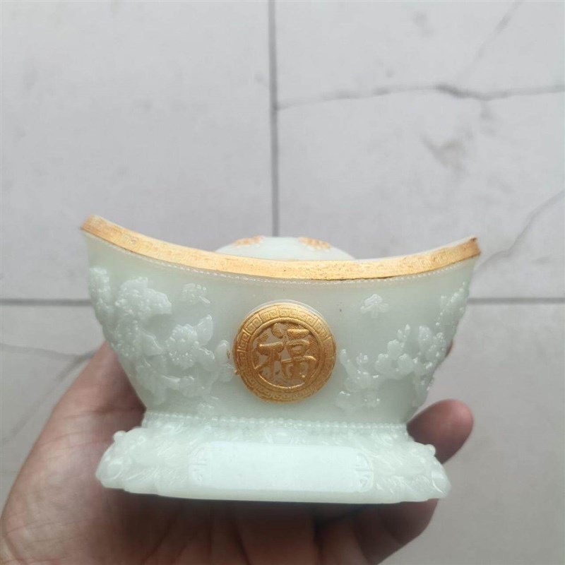 夜光石各种摆件平安观世音菩萨家居供奉客厅玄关摆件手工工艺品