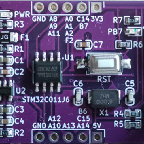 STM32C011J6M6开发板核心板学习板验证板ARM单片机STM32C0最小系