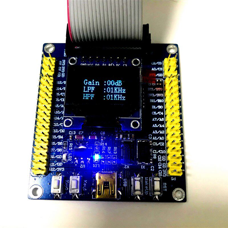 MAX262 程控滤波器 带通带阻全通低通高通 通用滤波 140KHz