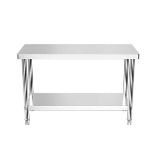 70x50cm80x80 60x60厨房专用灶台架饭店商用不锈钢操作工作台桌子
