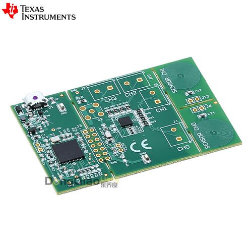 LDC1314EVM PCB传感器线圈 LDC1314 感应传感 评估模块 四个通道