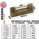 中式 柜门小锁头婚庆礼品 仿古纯铜横开插销挂锁复古铜锁樟木箱老式