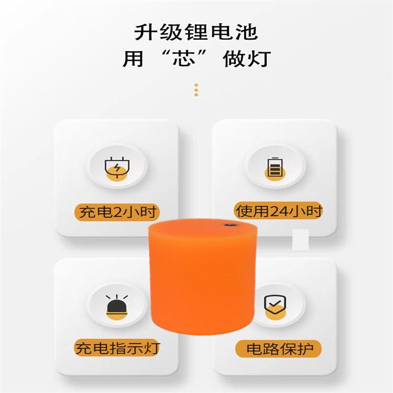 电子蜡烛led新款北斗七星仿真蜡烛灯充电佛灯佛前供灯家用电子灯