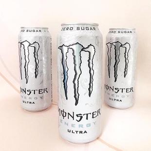 Monster魔爪 荷兰进口无糖超能500mlx4 能量型维生素运动功能饮料