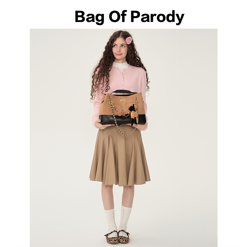 高级感气质女士手提包