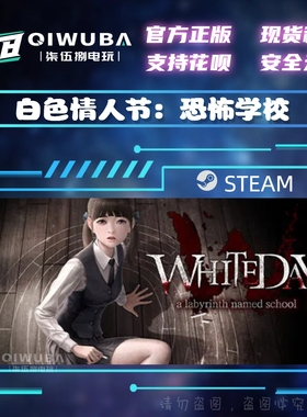 PC中文steam正版游戏 白色情人节：恐怖学校 国区激活码CDK CDKEY