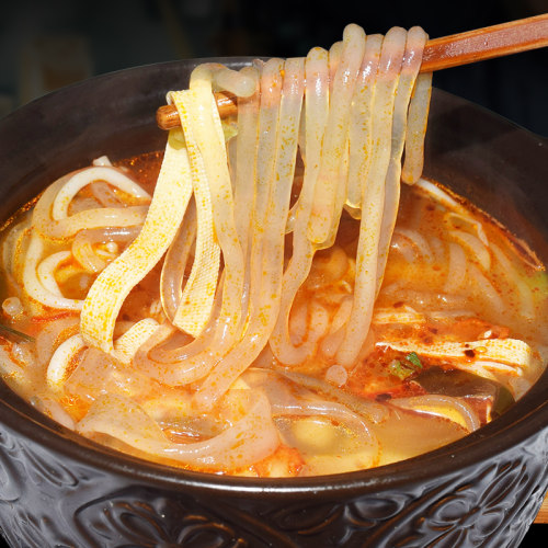 1土豆粉条大宽韭叶细洋芋马铃薯粉条定西麻辣烫火锅火锅甘肃特产