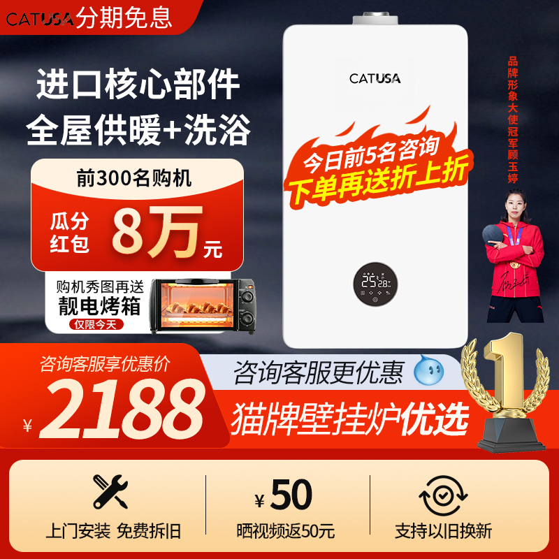 美国品牌燃气壁挂用进口核心部件