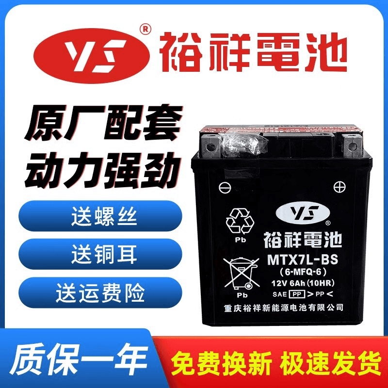 裕祥摩托车电瓶新大洲本田