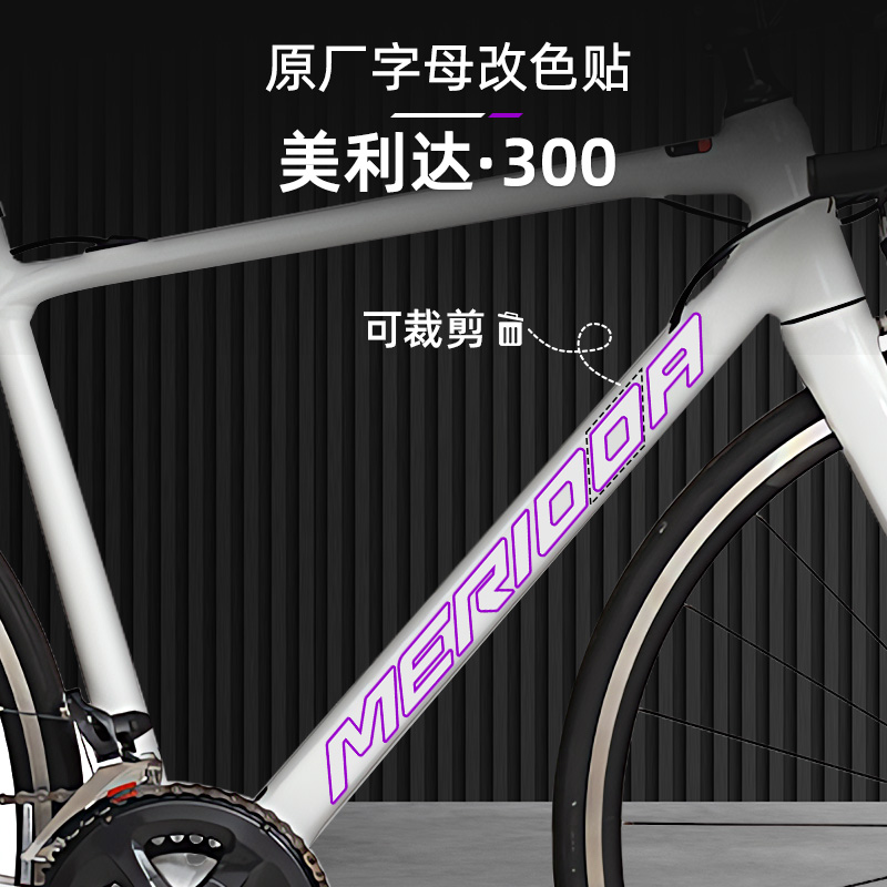美利达300公路自行车贴纸