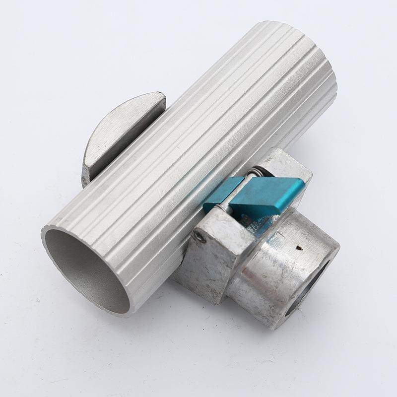 铝合金脚手架配件加厚金属接头连接杆自锁碗扣移动式配件厂家现货