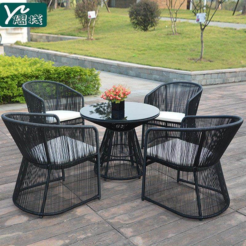户外庭院藤椅三五件套组合室外简约现代度假区单椅茶几阳台藤桌椅,商业/办公家具,商用藤编家具,淘宝优惠券,粉丝福利购,淘宝优惠卷