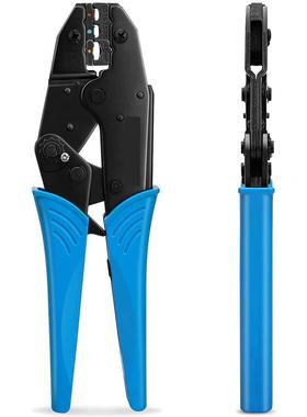 跨境 热收缩连接器压接工具压接钳棘轮压接器 压接工具(30j,蓝色)