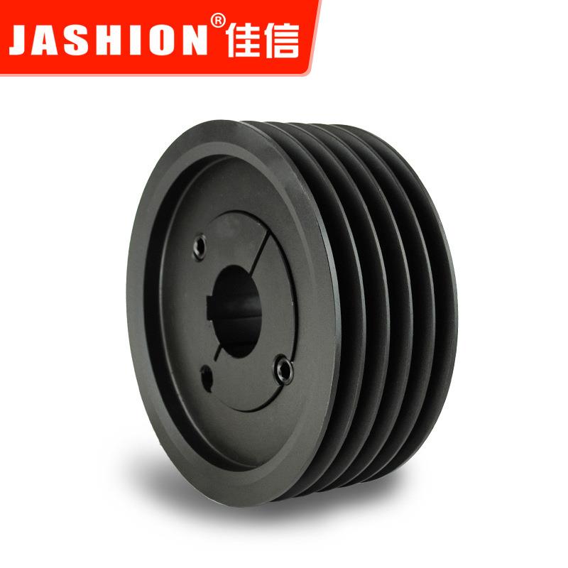JASHION 欧标锥套式皮带轮SPA100-05铸铁三角皮带盘1615锥套