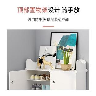 子收纳盒简易门口鞋 鞋 架子家用经济型柜子室内好看简易防尘宿舍