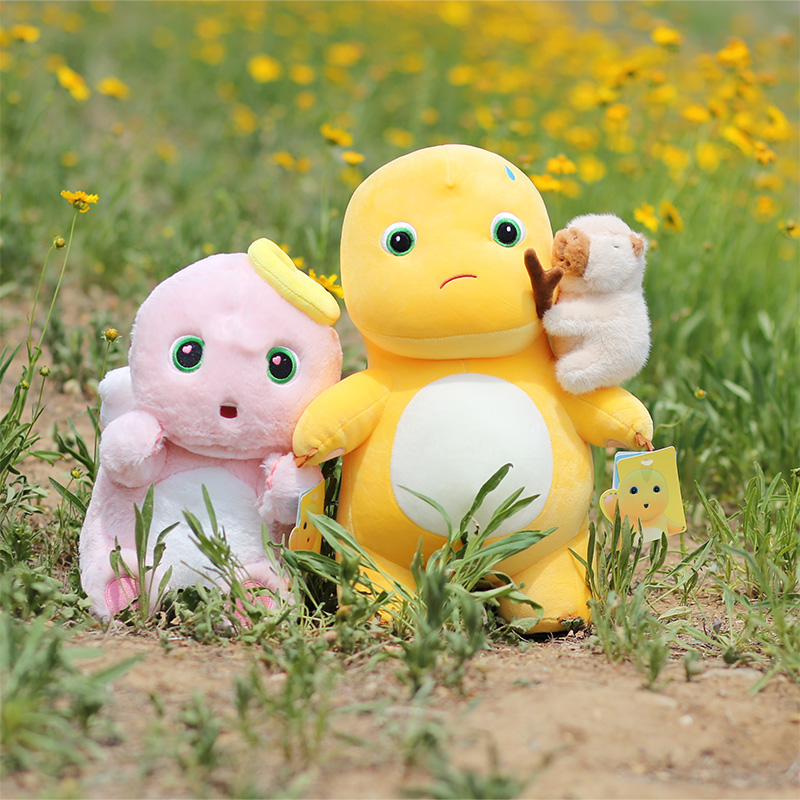 天使奶龙毛绒玩具水豚威胁奶龙