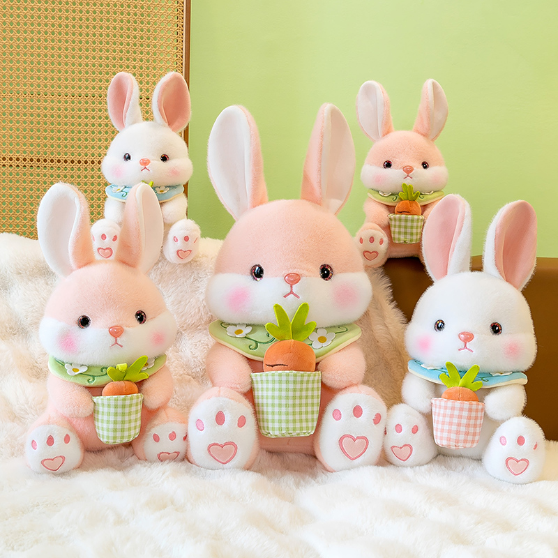 跃娃毛绒玩具玩偶娃娃小兔子