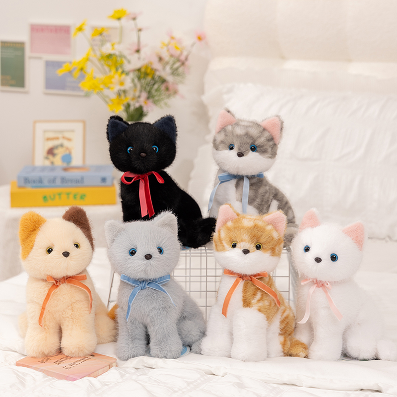 可爱猫咪公仔毛绒玩具