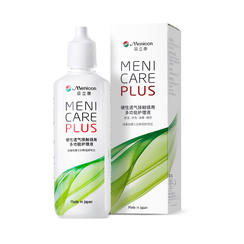 Menicon美尼康护理液120ml*6瓶装硬性隐形眼镜rgp角膜塑性OK镜