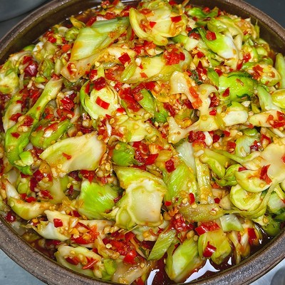 江西特色香辣腌儿菜新鲜脆
