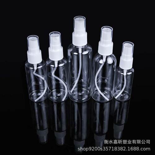 PET透瓶明喷雾水30 50 10ml酒精0香水花露小YEJ样瓶细雾分装瓶