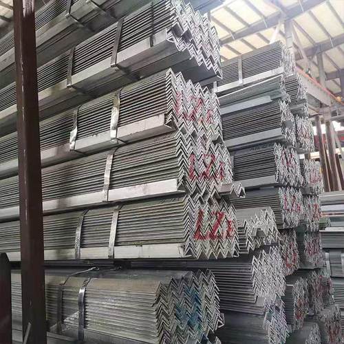 力厂家镀锌角钢 Q235B热轧角铁热镀角钢 万能角铁打孔实锌切三割