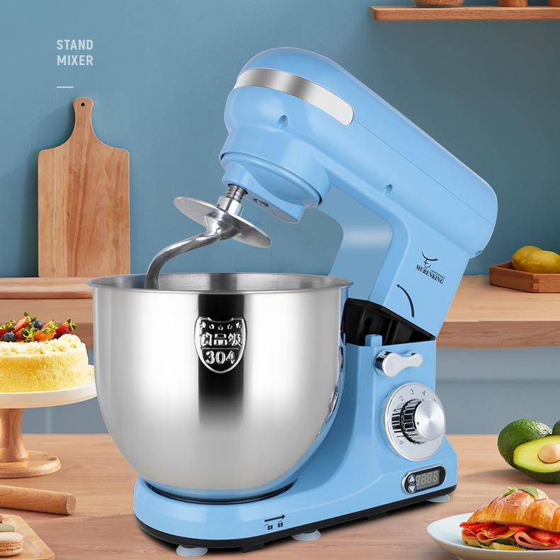 家供 6L静音超厨师机MK-701E多功能和直面厂搅拌打蛋鲜奶机现货爆