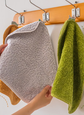 Azalea新疆棉方巾高档纯棉擦手巾轻奢手工吸水柔软家用男女手帕