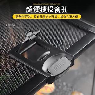 豹纹睫角肥尾瘤尾守宫饲养箱套装蜥蜴玻璃缸爬宠雨林缸蛇角蛙蜘蛛