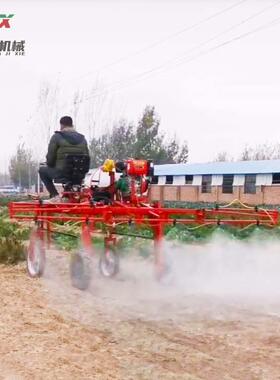 平高架打药机原 油汽油动力柴喷四轮打药药备 自走设式四轮打药机