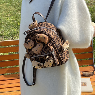 复古时尚 可爱Hellokitty高颜值双肩包 拉辣妹迷你包包女2025年新款