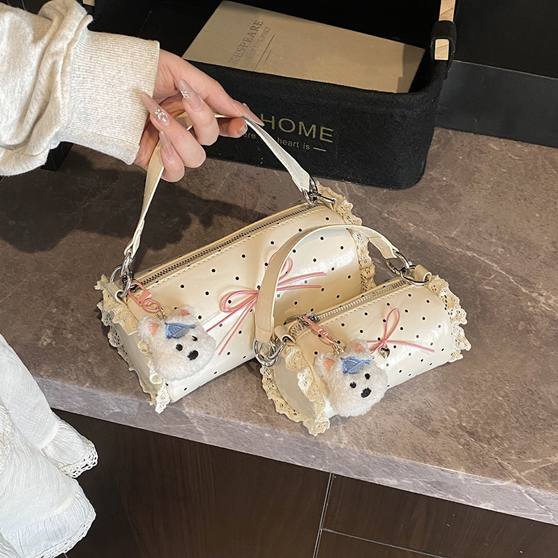 高级感流行百搭迷你包包女2025年新款潮流洋气波点单肩斜挎手拎包,箱包皮具/热销女包/男包,腋下包,淘宝优惠券,粉丝福利购,淘宝优惠卷