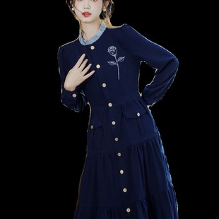 速发教师公开课面族春衣试连衣裙法式气质上班服通勤穿搭职业装