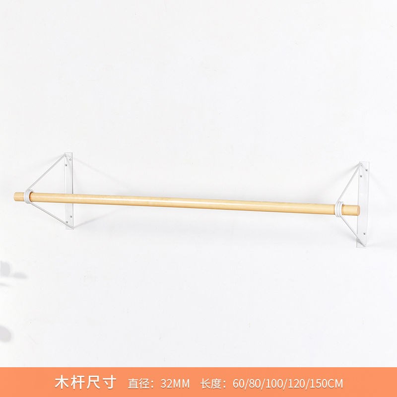 速发服装店衣实展示架货架上墙壁挂架木正衣侧挂挂服架童装装挂罗