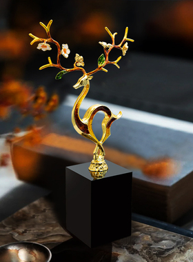 速发创鹿彩柜酒意装饰品摆件轻奢高档客厅电视柜乔迁新居礼品