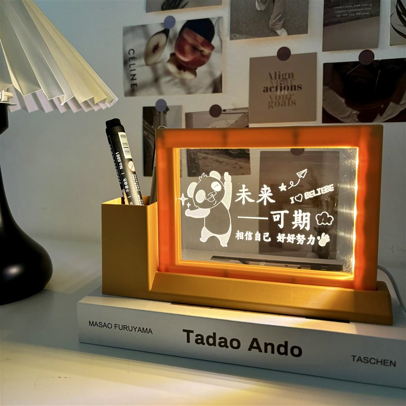 速发笔筒业意灯创夜中考加油励志礼品男生送学生毕小礼品奖品