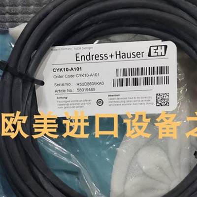 全新恩德斯豪斯E+H CYK10-A101 PH/ORP测量电缆现货