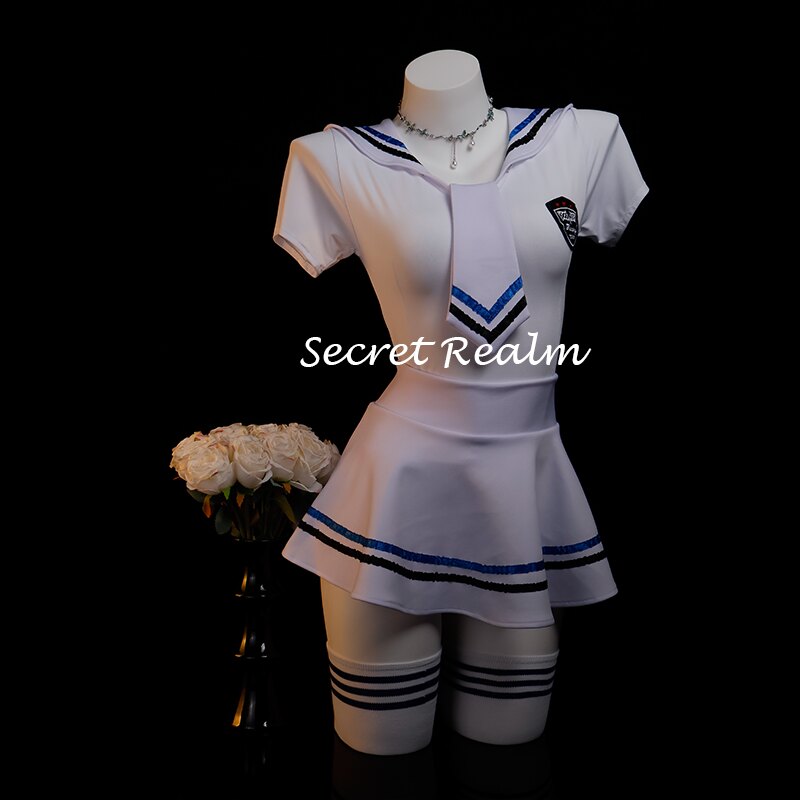 秘境「初恋未满」纯欲JK水手服cos约会战袍情趣制服套装qqny内衣