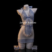 秘境「魔法围裙」性感睡裙女仆cos装 制服内衣情调诱惑纯欲风qqny