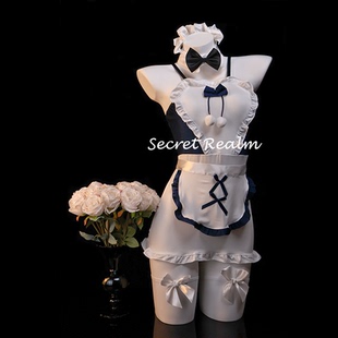 秘境「可可甜心」性感睡裙女仆cos装 制服内衣情调诱惑纯欲风qqny