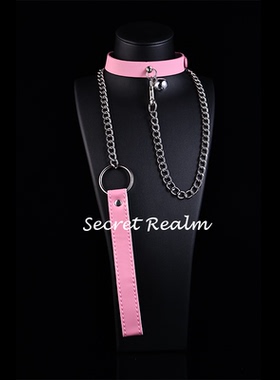 秘境「默契」铃铛项圈简约高级puppy牵引绳小众设计K9项链