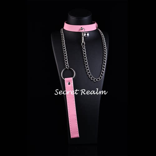 秘境「默契」铃铛项圈简约高级puppy牵引绳小众设计K9项链