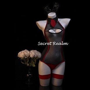 秘境「魅魔兔姬」性感睡衣兔女郎万圣节cos女仆内衣诱惑纯欲qqny