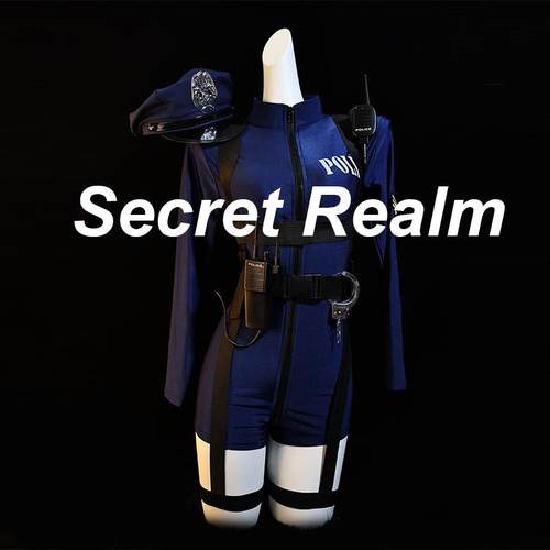 秘境万圣节性感欧美夜场女警制服