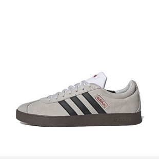 adidas VLCOURT休闲百搭防滑耐磨低帮板鞋日常鞋男女同款JS3003