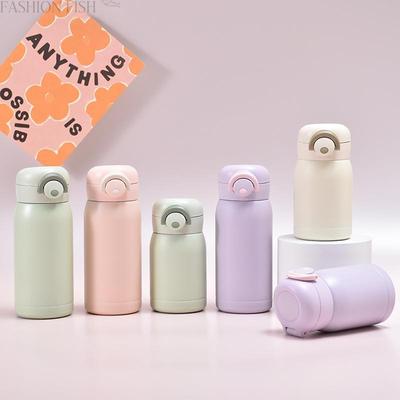 简约女生迷你口袋杯不锈钢ins学生上学专用高颜值儿童便携保温杯