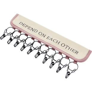 布艺晾衣架便携衣架旅行出差必备晾衣神器旅游内裤袜子晾晒夹子