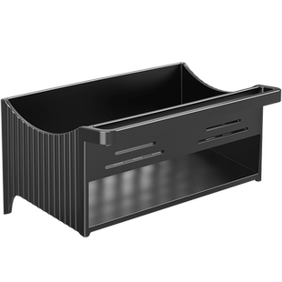 厨房抹布架毛巾架沥水海绵水槽置物架多功能洗洁精洗碗收纳架神器