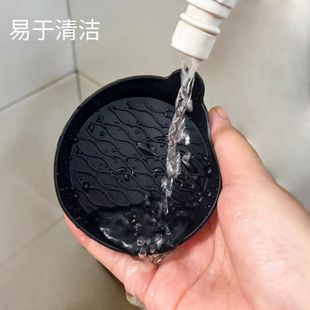 车载杯垫通用防滑垫创意圆形储物槽置物垫2片装 汽车内饰水杯垫
