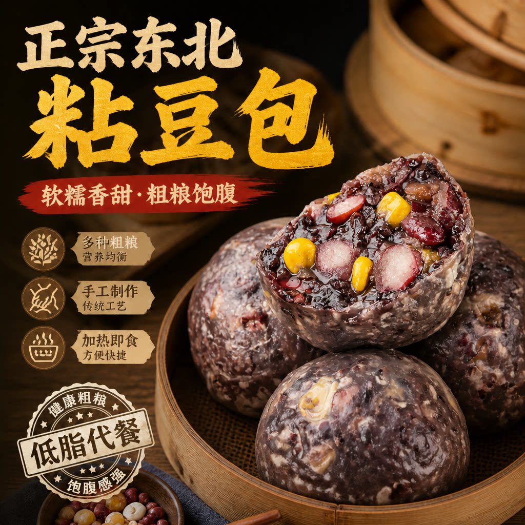 200万瘦下来的朋友推荐的粘豆包
